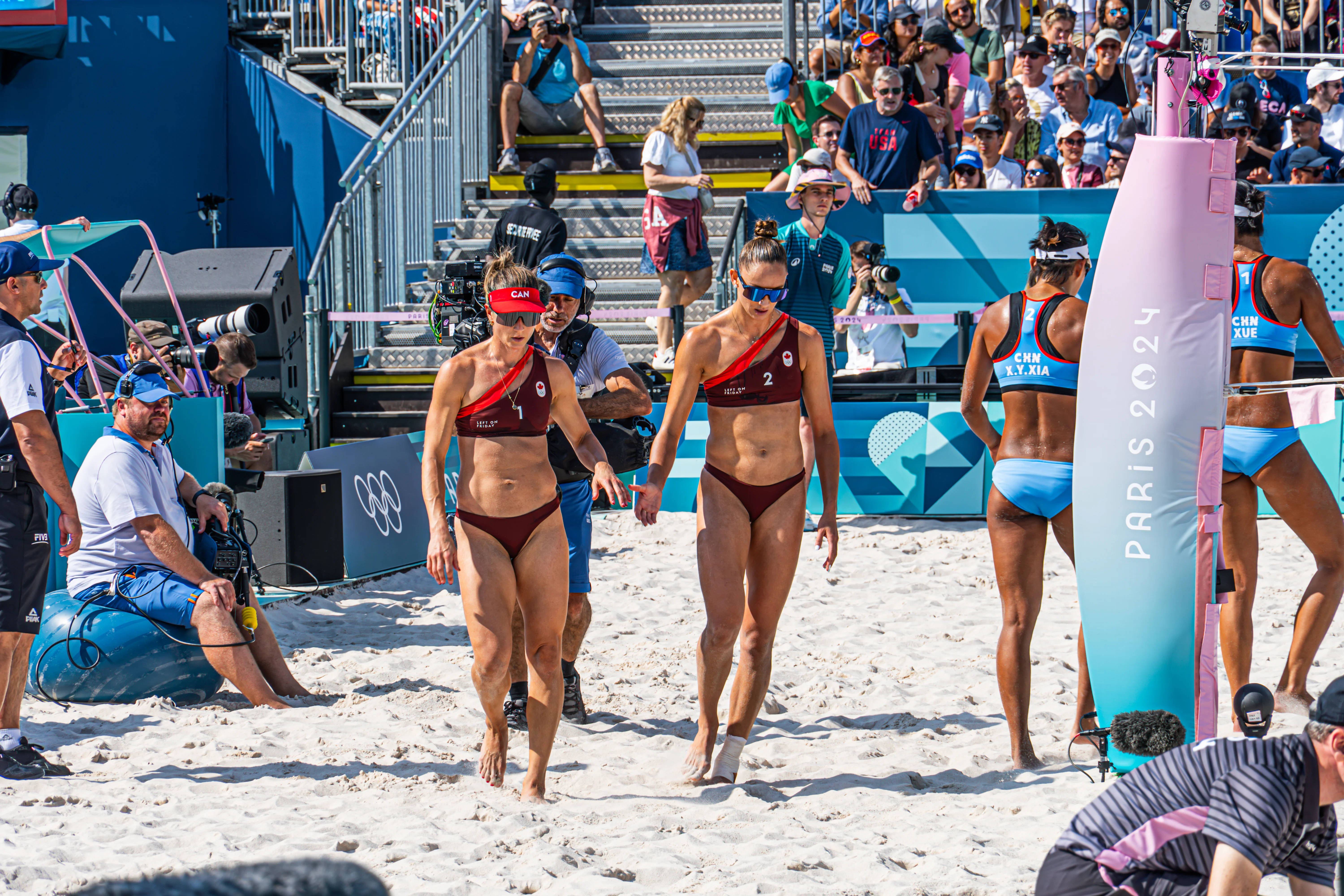 Canada vs China: Women's Beach Volleyball